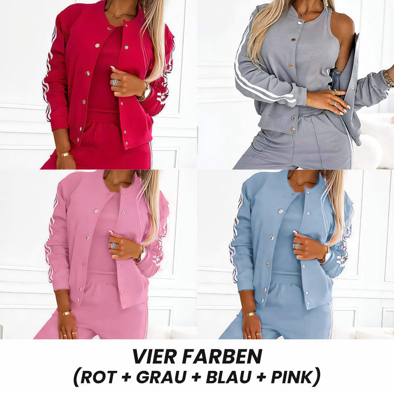 Emma | Dreiteiliges Baseball-Set für Damen