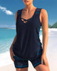 Evelyn | Trendiges Tankini-Badeanzug