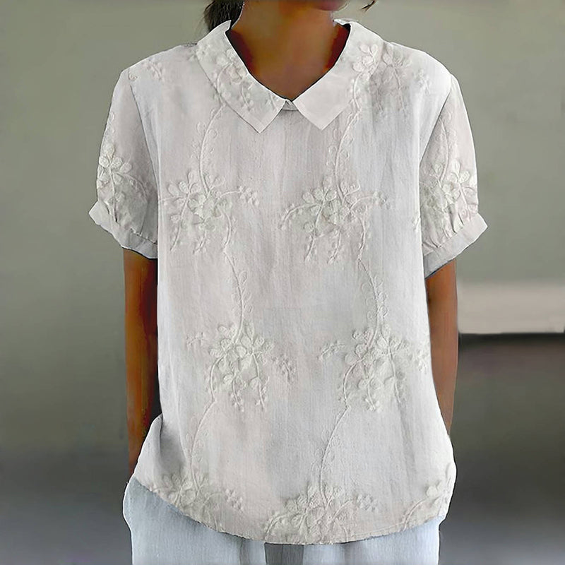 Felicity | Vintage Bluse mit Blumenmuster