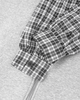 Brooklynn | Karo-gefütterter Dual-Wear Reißverschluss-Hoodie