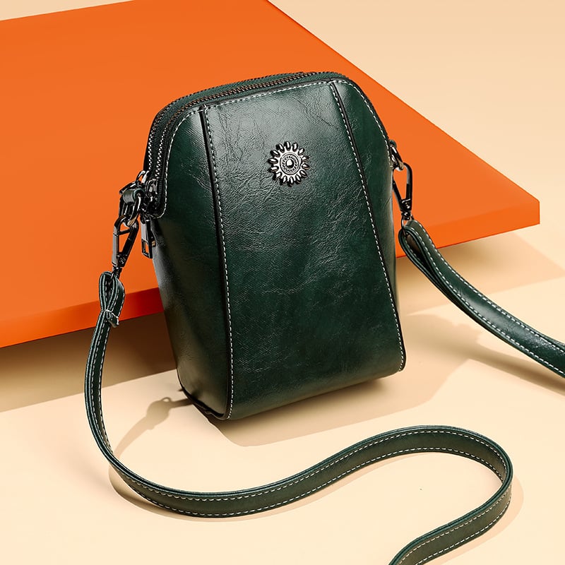 Nesha | Vertikale Crossbody-Handytasche für unterwegs