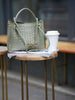 Sabine | Kleine Geflochtene Tasche aus Veganem Leder