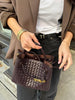 Sabine | Kleine Geflochtene Tasche aus Veganem Leder