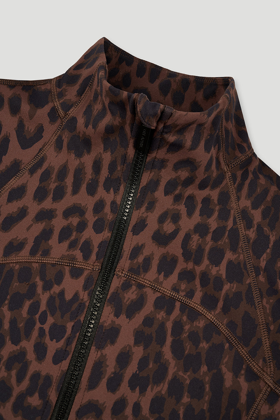 Lisette | Aspen Reißverschlussjacke Leo Mokka