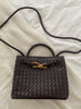Sabine | Kleine Geflochtene Tasche aus Veganem Leder