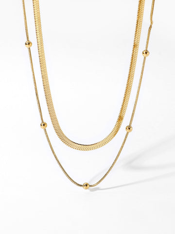 Eleganz | Tranquility Double Layers Halskette