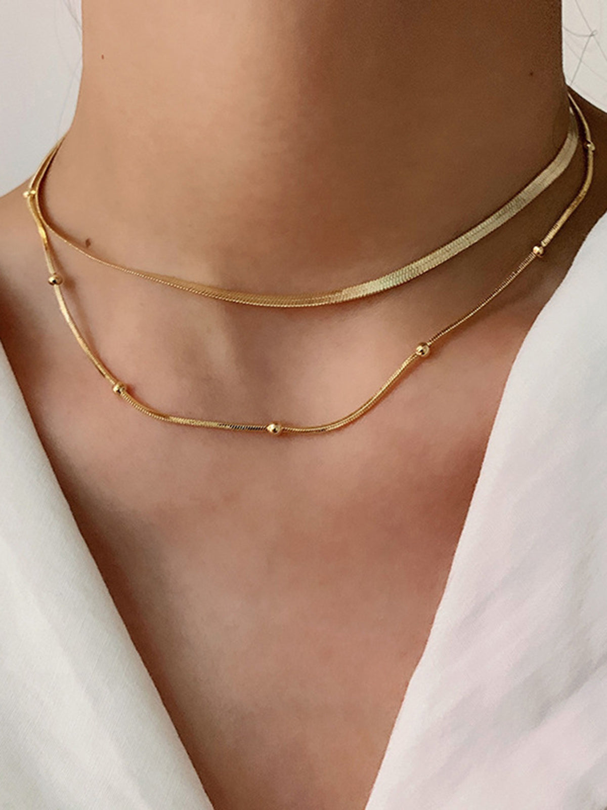 Eleganz | Tranquility Double Layers Halskette