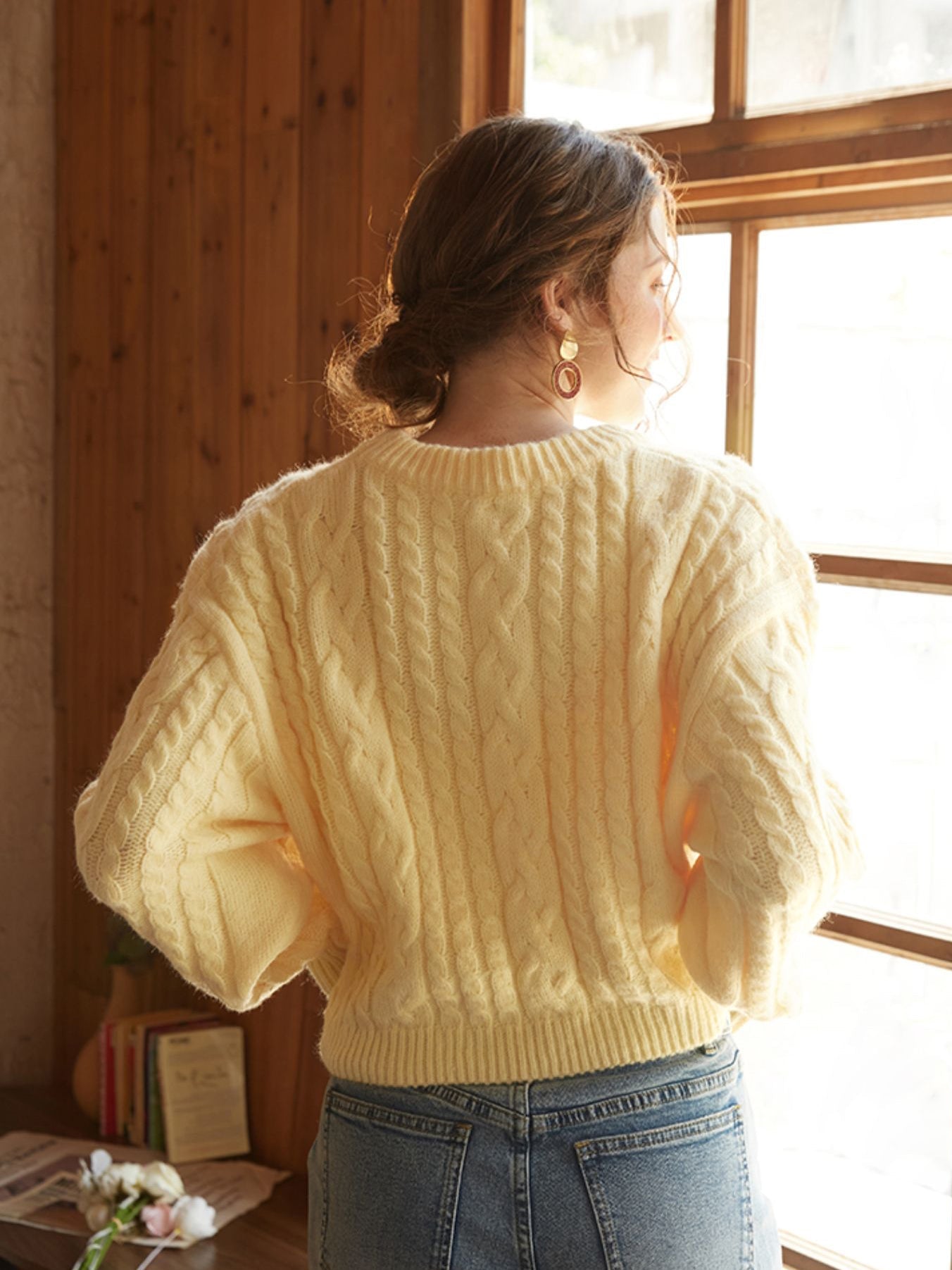 Luca | Limoncello Pullover in Übergröße