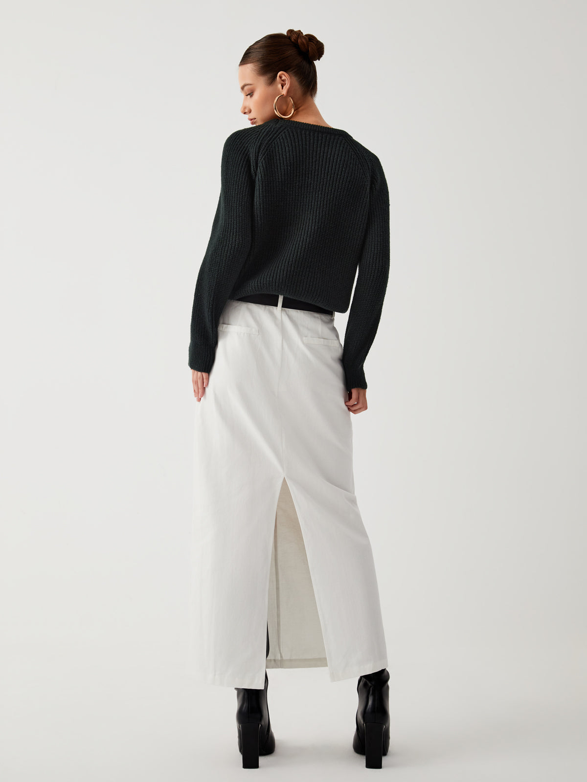 Clara | Eleganter Cold Shoulder Pullover