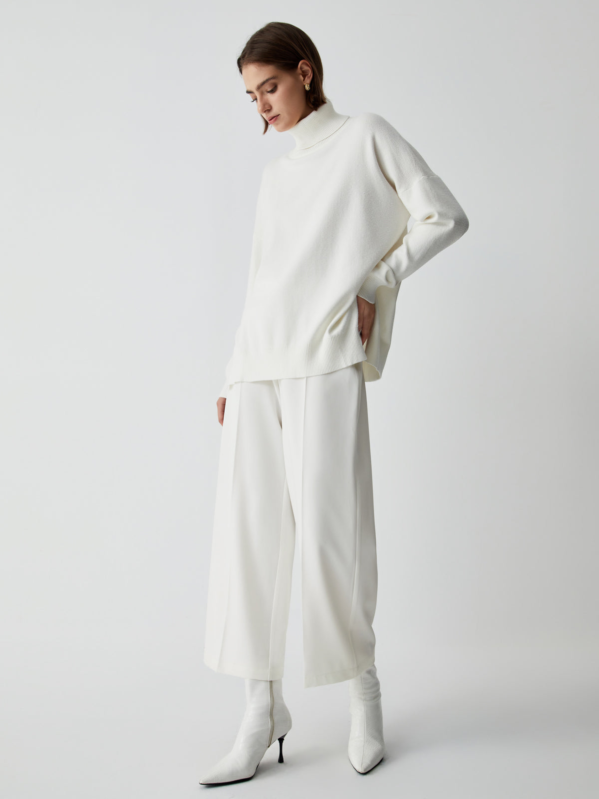 Clara | Elegante Culotte-Hose mit weitem Bein