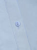 Leo | Elegantes Doppellagen-Crop-Shirt in Babyblau