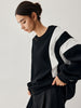 Felix | Übergroßes Sweatshirt mit Seitenverkleidung