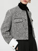 Clara | Eleganter Tweed Boucle Kurzblazer