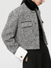 Clara | Eleganter Tweed Boucle Kurzblazer
