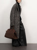 Clara | Eleganter Tweed-Boucle-Wollmantel