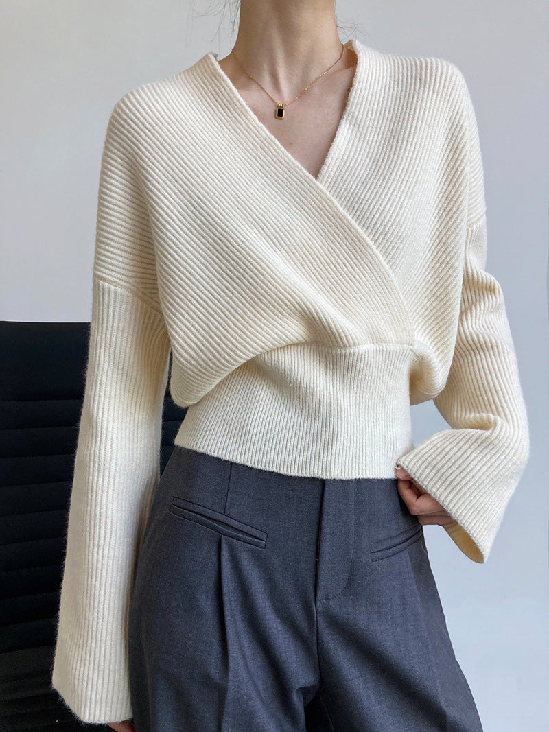 Lässiger Chic | Wickelpullover von She’s Effortless