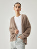 Emma | Kuschelige Fuzzy-Strickjacke mit Knopfleiste