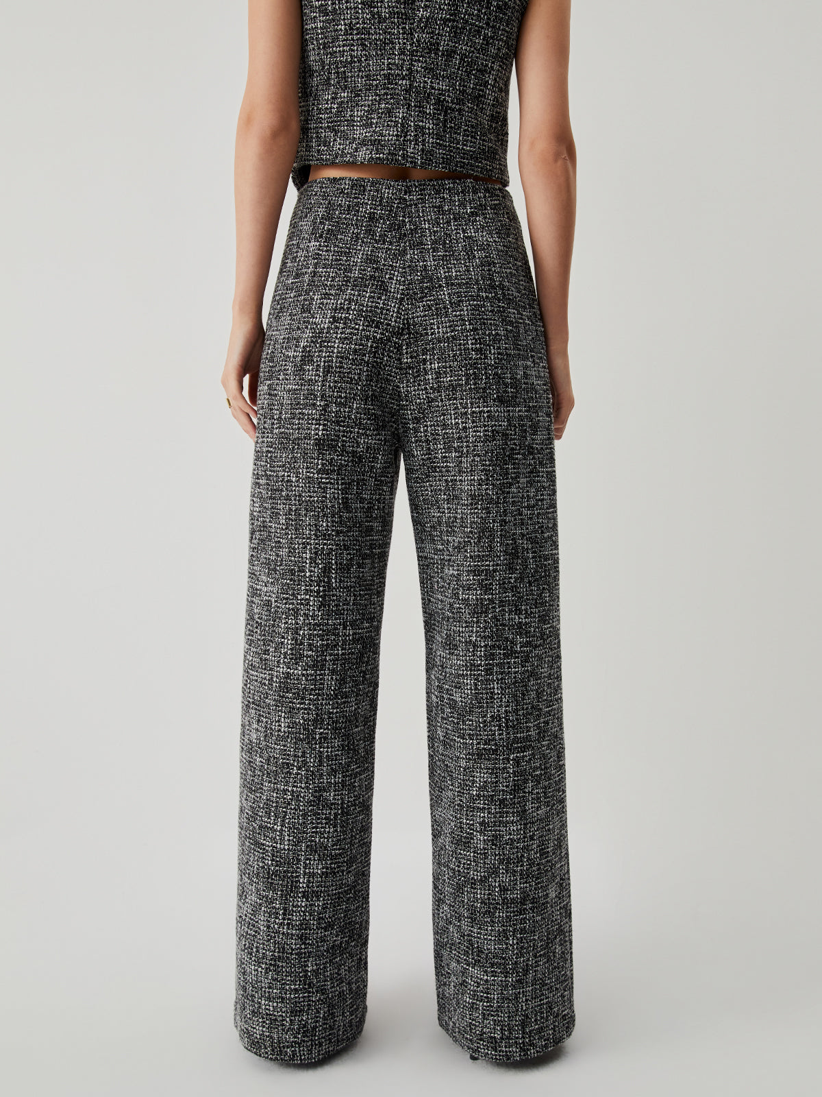 Jonas | Elegante Tweed-Hose mit geradem Bein und Taschen