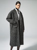 Clara | Eleganter Tweed-Boucle-Wollmantel