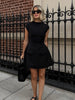 Clara | Elegantes A-Linien Mini Kleid