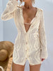 Carla | Jacquard Cardigan Kurzes Strickkleid