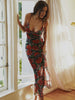 Laura | Elegantes Maxikleid mit Blumenmuster