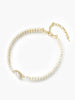 Clara | Vintage Choker mit Doppellagigem Kunstperlendesign