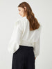 Clara | Oversized Langarmbluse in Uni