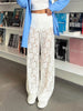 Olivia | Romantische Spitzen-Hosen mit weitem Bein
