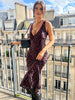 Sophie | Elegantes Midi Kleid mit Blumenmuster