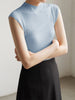 Mia | Ärmelloses Mesh-Patchwork-Top