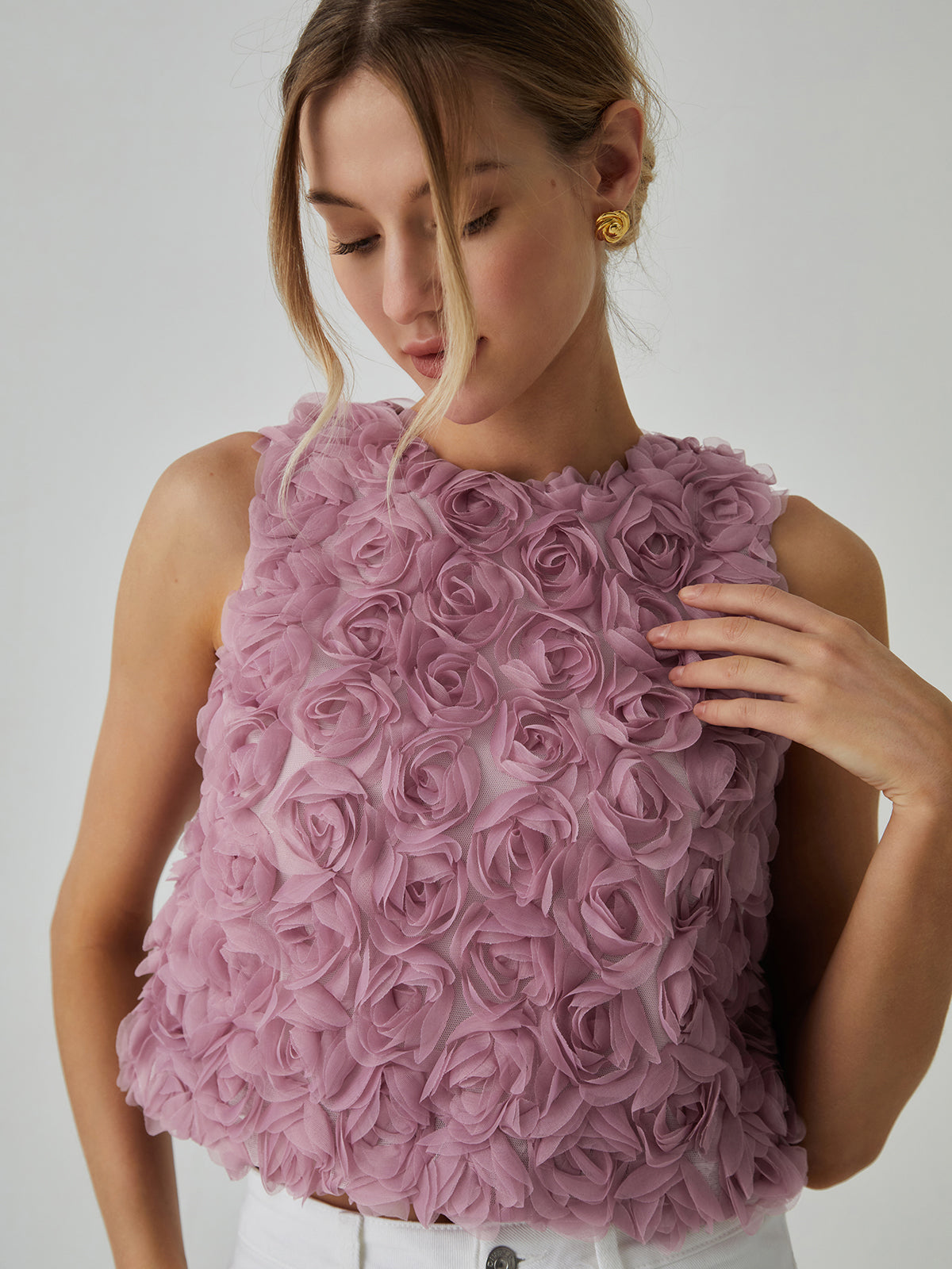 Sophie | Romantische Bluse mit Blumenmuster