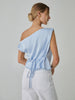 Clara | Asymmetrische Bluse mit Knotendetail