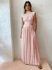Clara | Maxi Kleid mit Cut-Out und Mock Neck