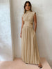 Clara | Maxi Kleid mit Cut-Out und Mock Neck
