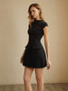 Clara | Elegantes A-Linien Mini Kleid