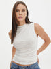 Tom | Elegantes Falten-Top