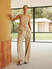 Max | Asymmetrisches Hosen-Set aus Baumwolle und Leinen