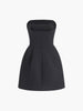 Clara | Elegantes Minikleid aus festem Stoff