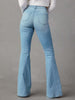 Lena | Ripped Denim Flare Jeans