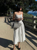 Leonie | Romantisches Midi-Kleid mit Raffung