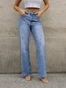 Max | Vintage Denim Gerade geschnittene Hose