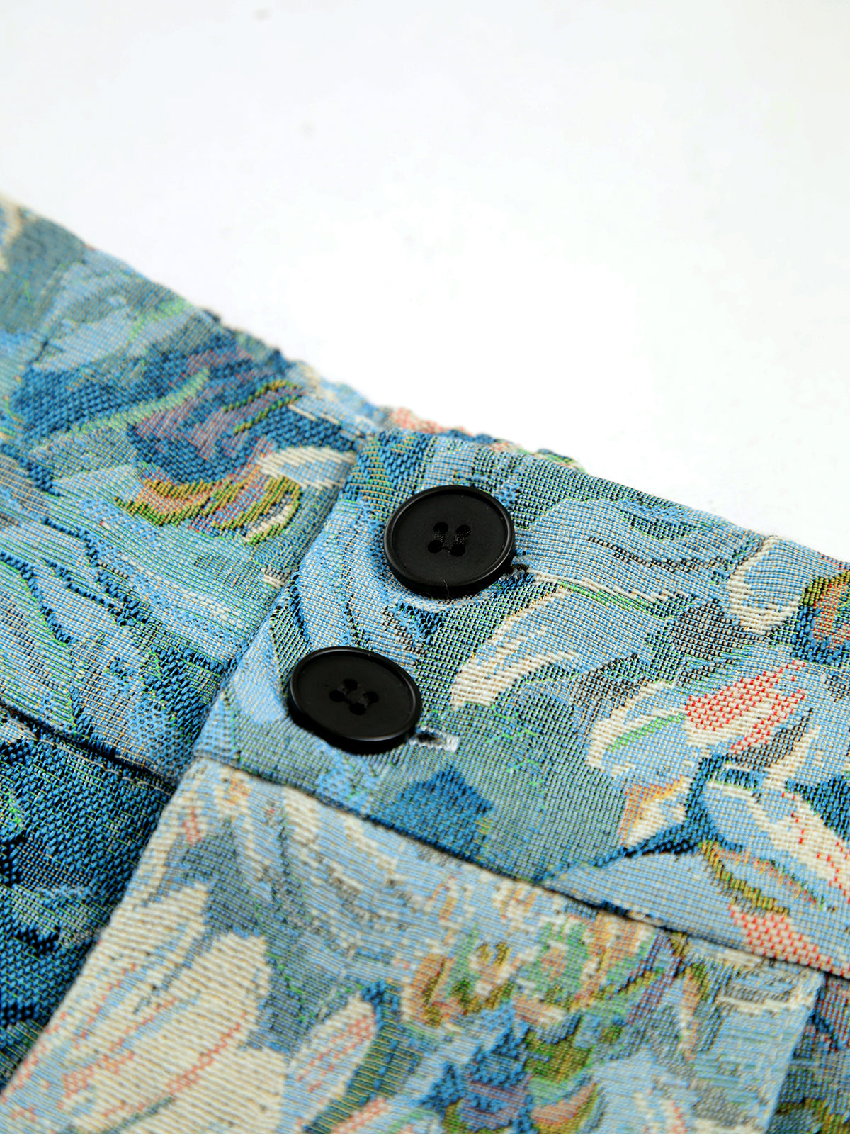 Romantischer Stil | Monet Garden High Waist Shorts