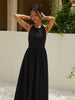 Mia | Elegantes Halterkleid in Maxi-Länge