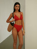 Bianca | Geripptes Bikini-Set