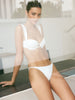 Klara | Glänzendes Perlenmuschel Bikini Set