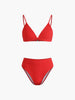 Bianca | Geripptes Bikini-Set