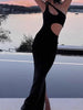 Clara | Elegantes Maxikleid mit Cutout-Design