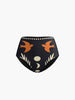 Fiona | Asymmetrisches Neck Bikini Set mit Vogelmotiv