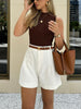 Julia | Bequeme Shorts mit mittlerer Taille